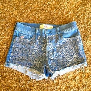 Holister jean shorts